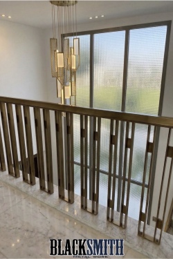 MONA KHORSHID LUXURY BRASS STAIRCASE