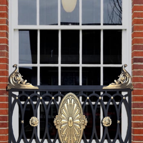 BALUSTRADE MADE OUT OF CAST IRON & BRONZE